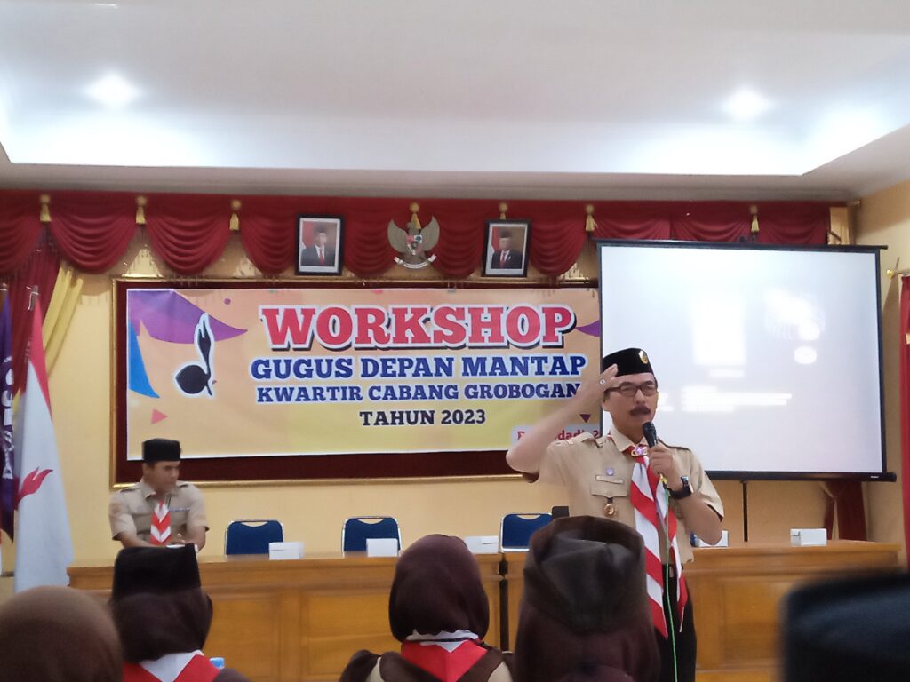 PERKUAT GUGUS DEPAN, KWARCAB GROBOGAN GELAR WORKSHOP GUDEP MANTAP PERKUAT GUGUS DEPAN, KWARCAB GROBOGAN GELAR WORKSHOP GUDEP MANTAP