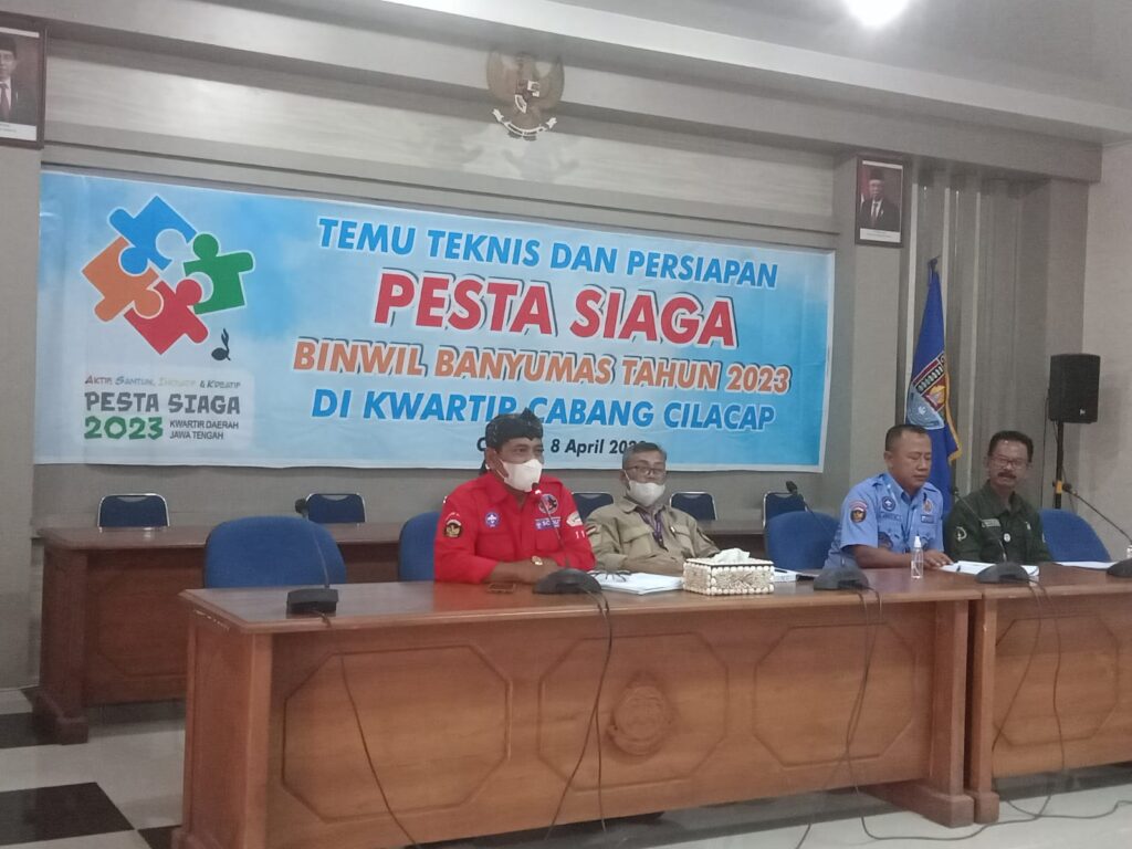Pesta Siaga Kwarda Jateng Binwil Banyumas pada bulan mei 2023 bakal diselenggarakan di alun - alun kabupaten cilacap