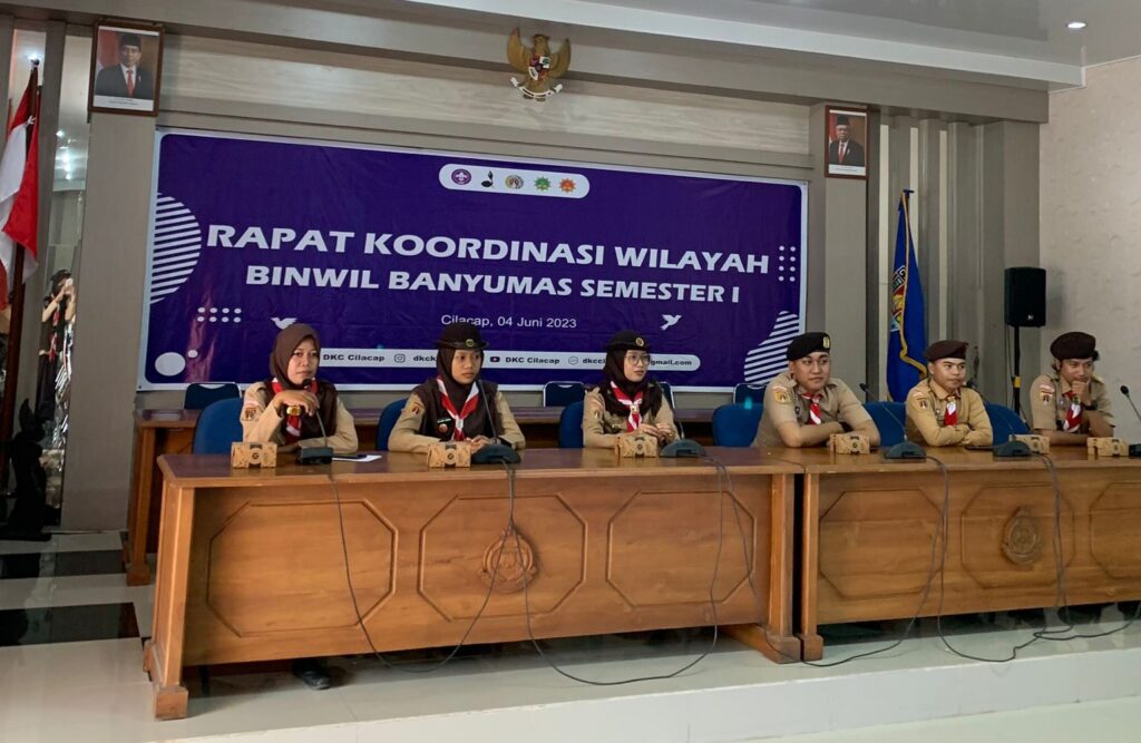 Rapat Kordinasi Wilayah Binwil Banyumas, Resmi dibuka oleh Ketua Harian Kwarcab Cilacap