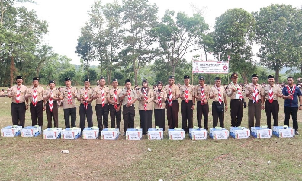 Ka. Kwarcab Jepara Buka Jambore Cabang SD/MI Tahun 2023 Ka. Kwarcab Jepara Buka Jambore Cabang SD/MI Tahun 2023