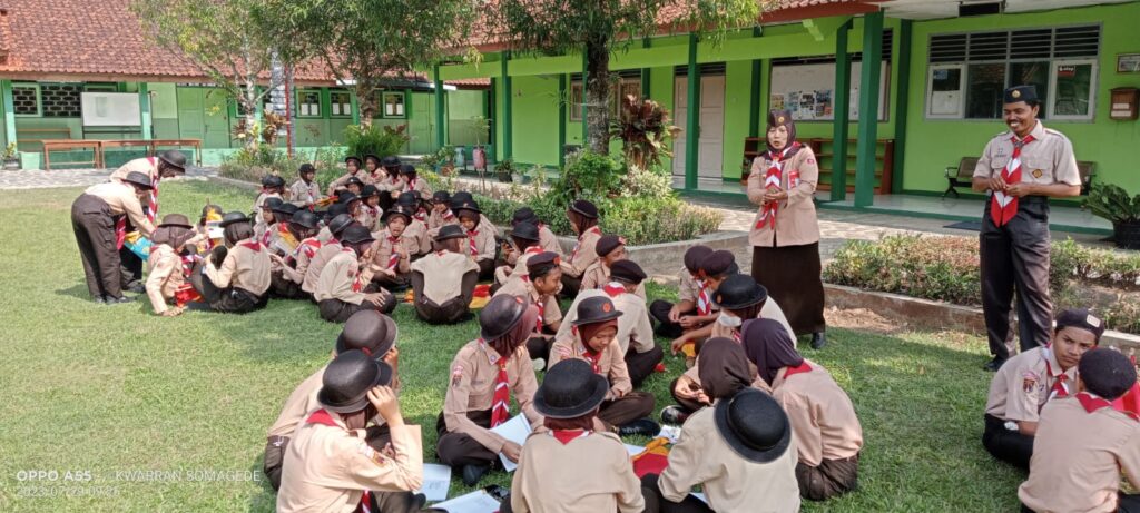 Latih Kepemimpinan, Kwarran Somagede Laksanakan Dianpinru – KWARCAB BANYUMAS