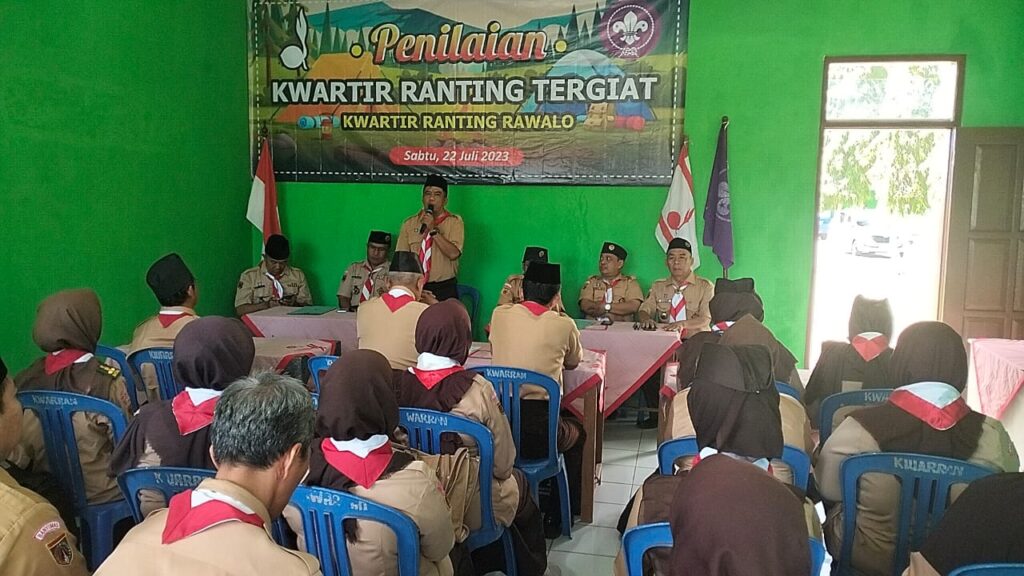 Pembukaan Acara Penilaian Lomba Kwarran Tergiat Kwarcab Banyumas di Kwartir Ranting Rawalo – KWARCAB BANYUMAS Pembukaan Acara Penilaian Lomba Kwarran Tergiat Kwarcab Banyumas di Kwartir Ranting Rawalo – KWARCAB BANYUMAS