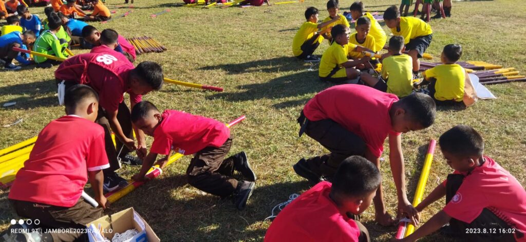 472 Siswa Pramuka Penggalang Kwartir Rawalo Ikut Lomba Pionering Kreasi – KWARCAB BANYUMAS 472 Siswa Pramuka Penggalang Kwartir Rawalo Ikut Lomba Pionering Kreasi – KWARCAB BANYUMAS