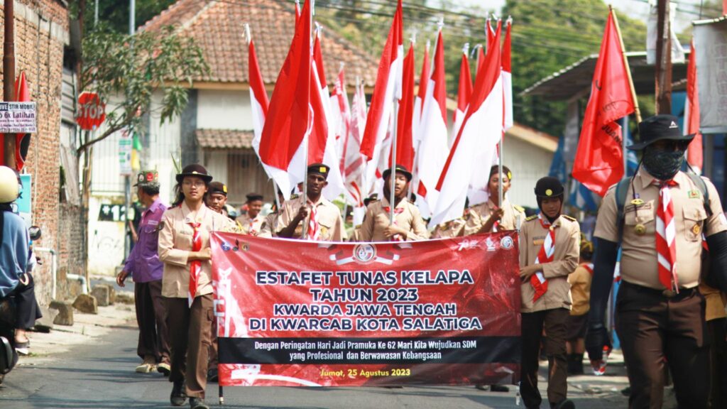 Tiba di Salatiga, Estafet Tunas Kelapa disambut meriah dan siap diteruskan Tiba di Salatiga, Estafet Tunas Kelapa disambut meriah dan siap diteruskan