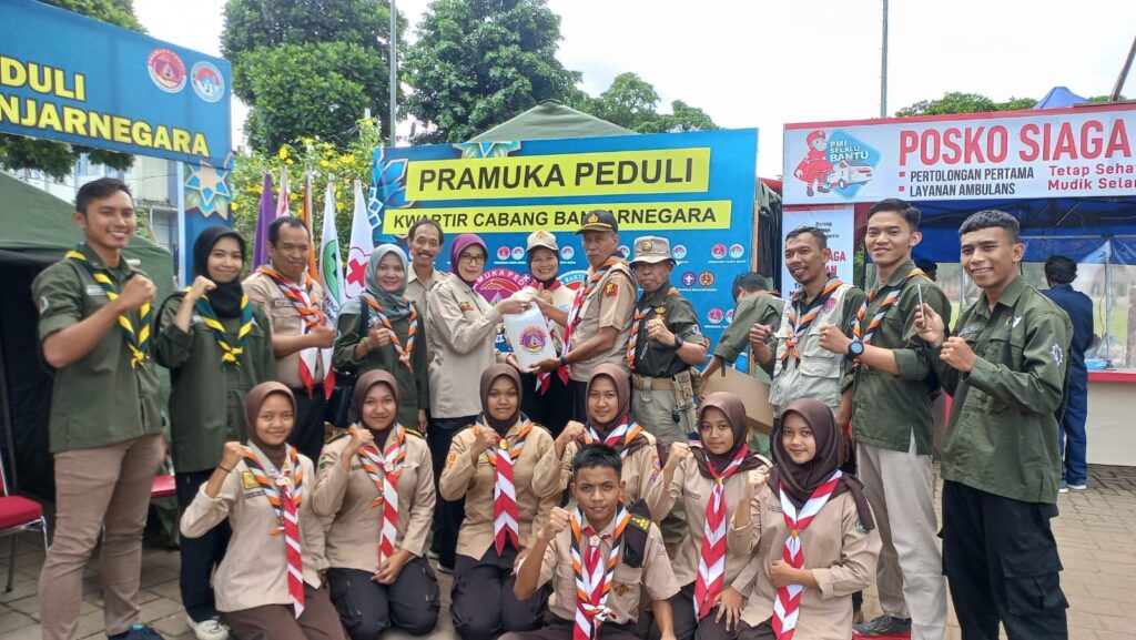 Kwarda Jawa Tengah Kunjungi Pos Karya Bakti Lebaran Banjarnegara – Pramuka Banjarnegara