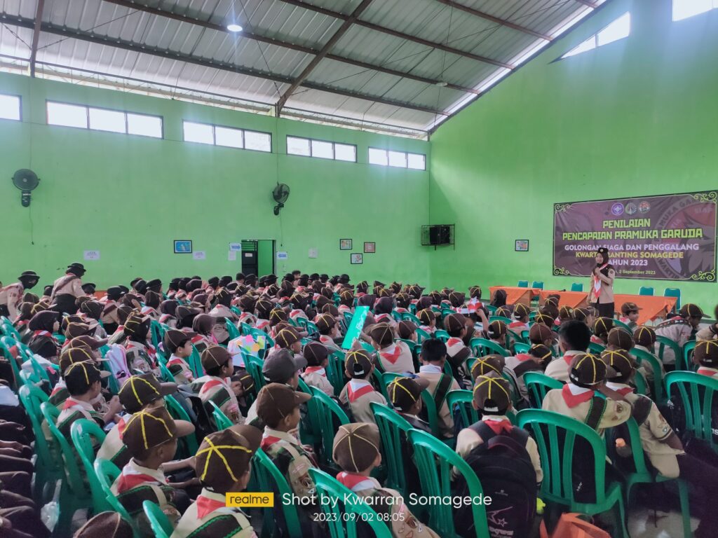 Ratusan Anggota Pramuka Kwarran Somagede Ikuti Penilaian Pencapaian Pramuka Garuda – KWARCAB BANYUMAS Ratusan Anggota Pramuka Kwarran Somagede Ikuti Penilaian Pencapaian Pramuka Garuda – KWARCAB BANYUMAS