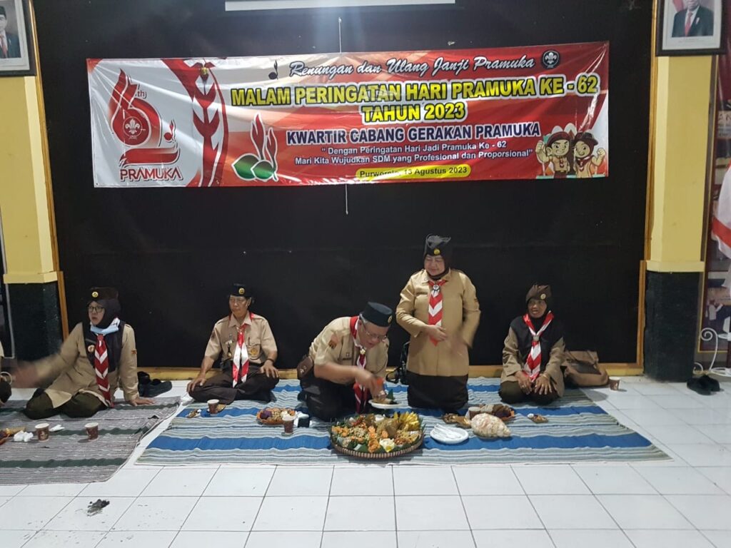 Pramuka Kwarcab Gelar Tasyakuran