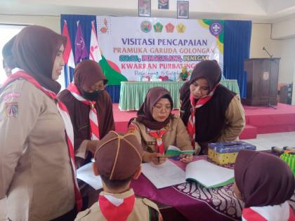 Lakukan Visitasi, Tim Pengembang Pramuka Garuda : Sangat Bag Lakukan Visitasi, Tim Pengembang Pramuka Garuda : Sangat Bag