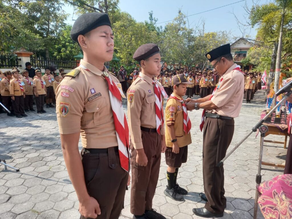 KWARRAN 04 PURWODADI MELAKSANAKAN LOMBA CEPAT TEPAT PRAMUKA TAHUN 2023