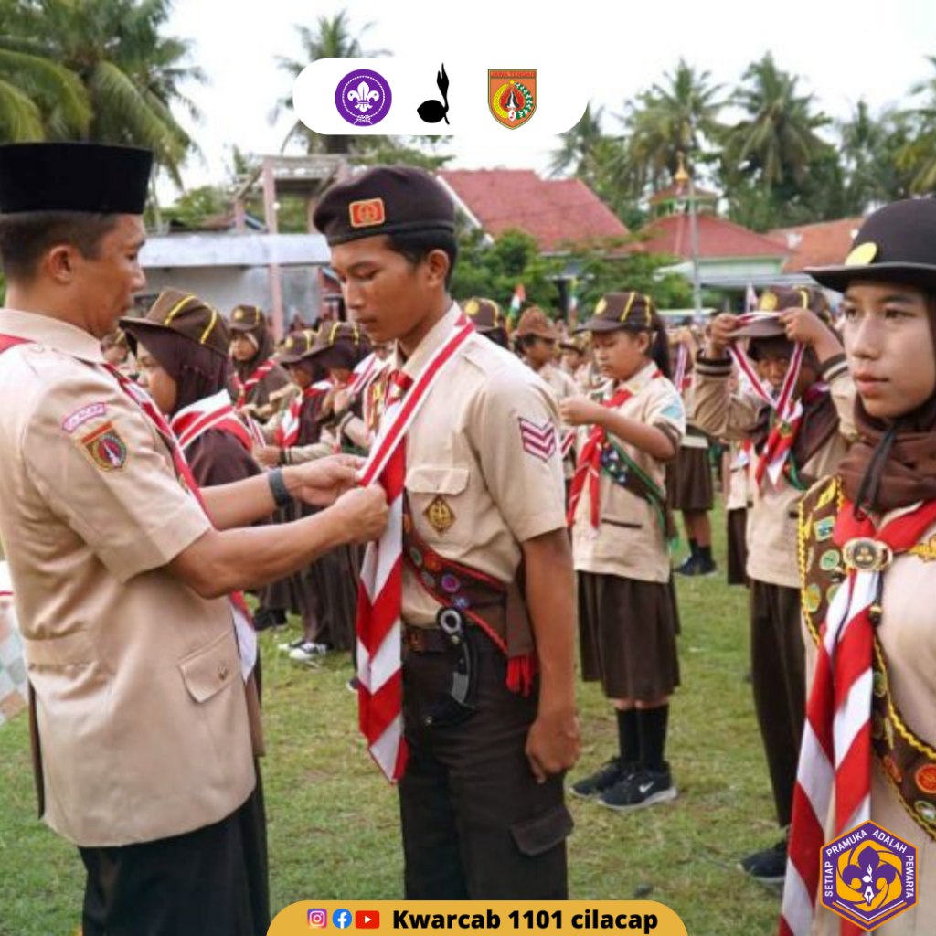 Sebanyak ribuan pramuka garuda resmi dikukuhkan oleh Ketua Majelis Pembimbing Cabang Gerakan Pramuka Cilacap