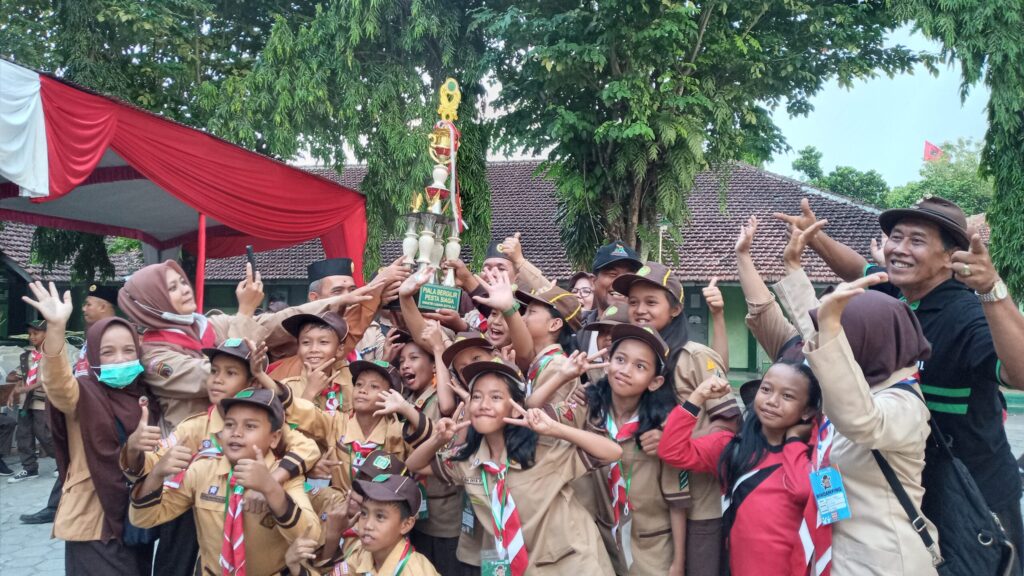 Kwarran Klego Raih Juara Umum Pesta Siaga Cabang Tahun 2023