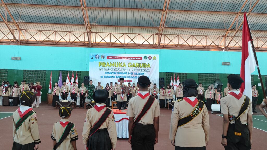 Pramuka Garuda Cilacap siap menjadi Generasi Penerus Bangsa yang berkarakter menuju Indonesia Emas