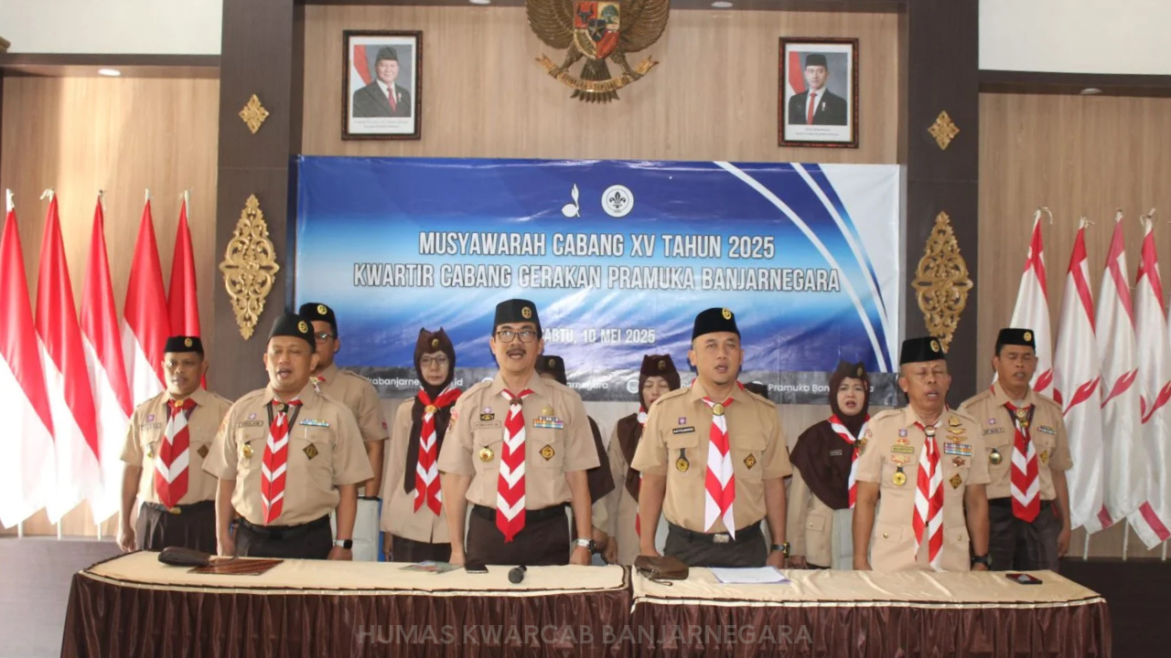 Muscab XV Kwarcab Banjarnegara 2025 : Perkuat Sinergi Kepramukaan