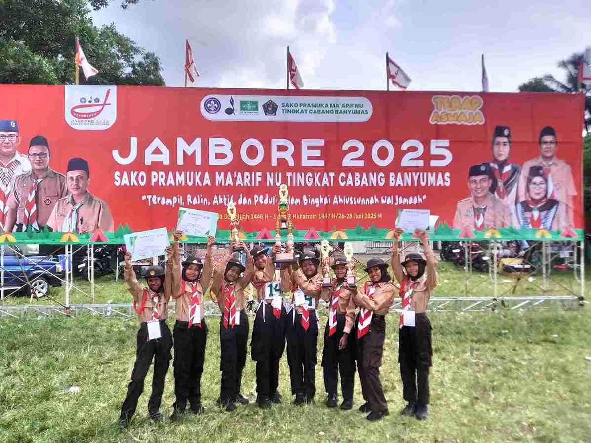 Kwarran Purwojati Torehkan Prestasi Membanggakan di Jambore Ma’arif NU Banyumas 2025