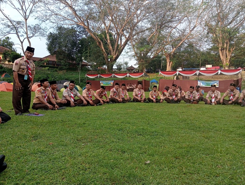 KML Penggalang Kwartir Cabang Banyumas 2025 Ajarkan Manajemen Resiko Kegiatan Kepramukaan
