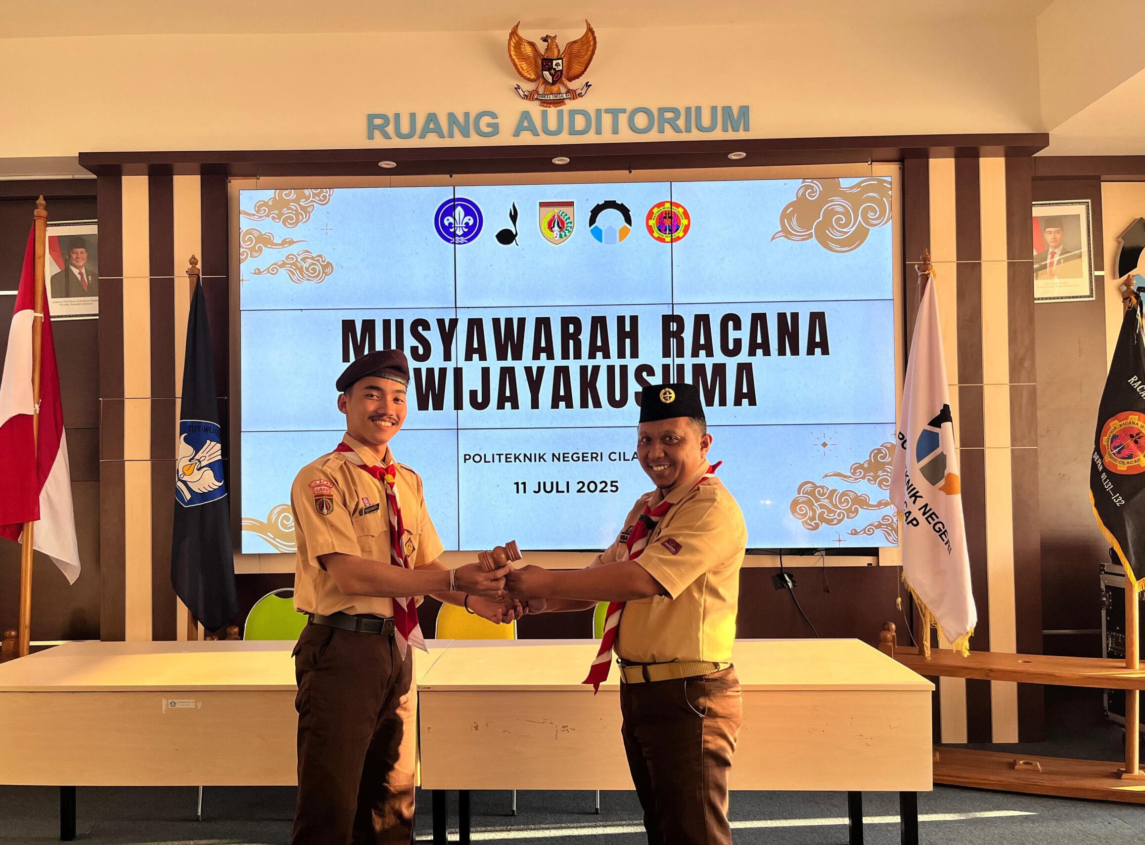 Estafet kaderisasi organisasi menciptakan kader yang berjiwa pemimpin dan memikiki sifat Tri Satya