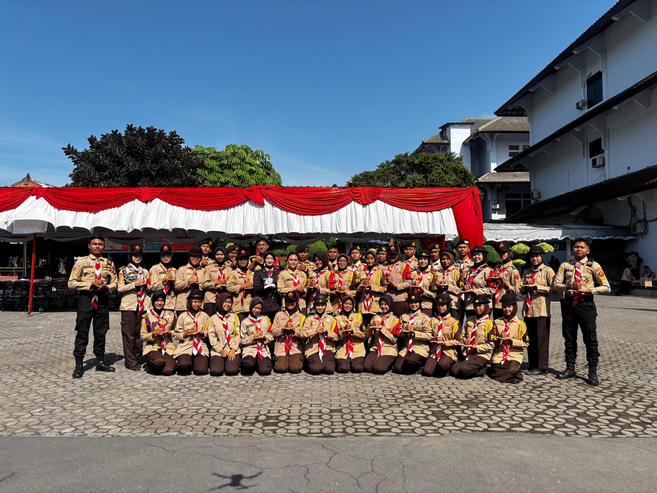 Semarak Hari Pramuka ke-64, Kwarcab Sukoharjo Gelar Upacara dan Festival