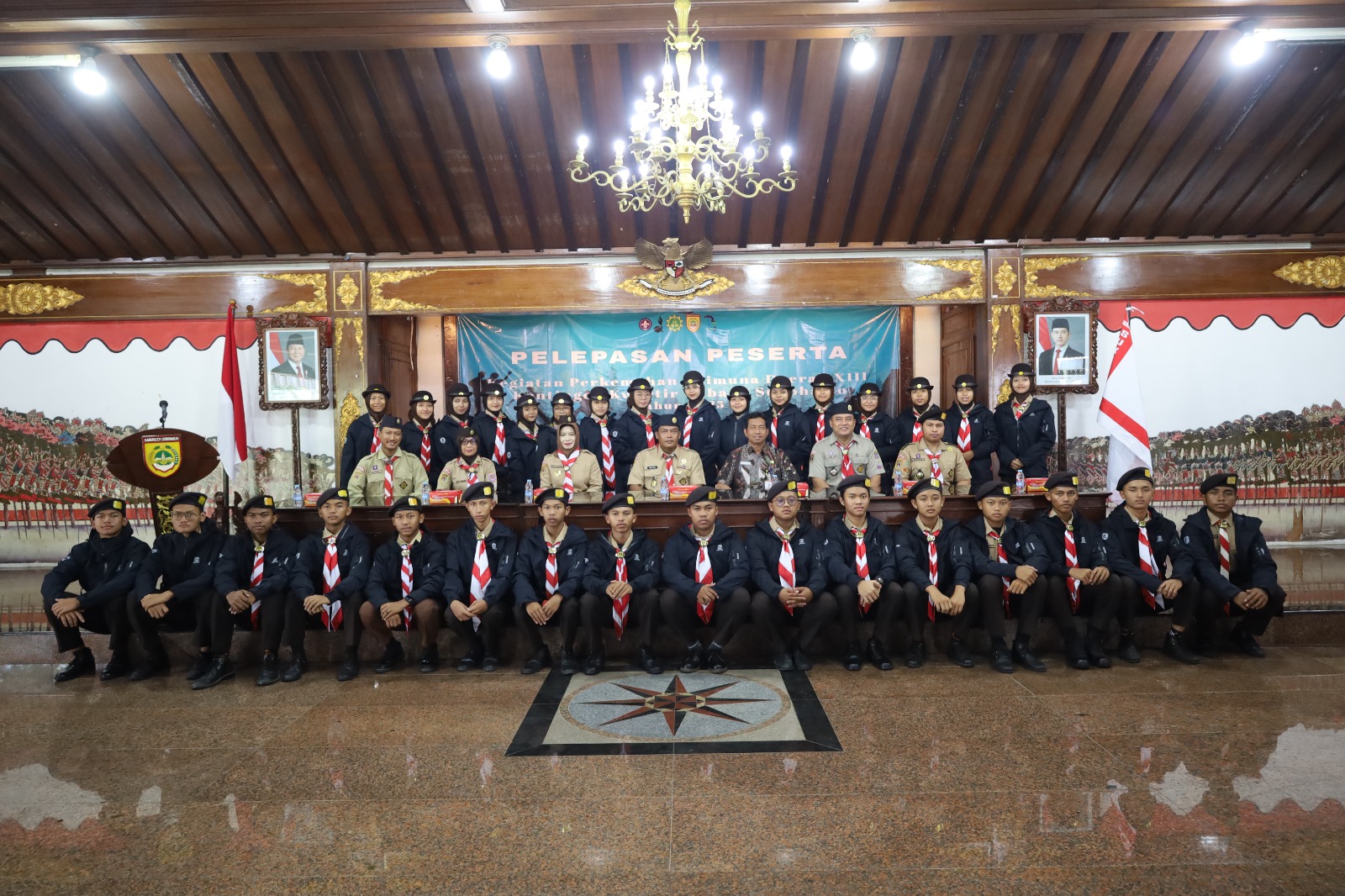 Kontingen Pramuka Sukoharjo Dilepas untuk Ikuti Raimuna Daerah XIII Jawa Tengah 2025
