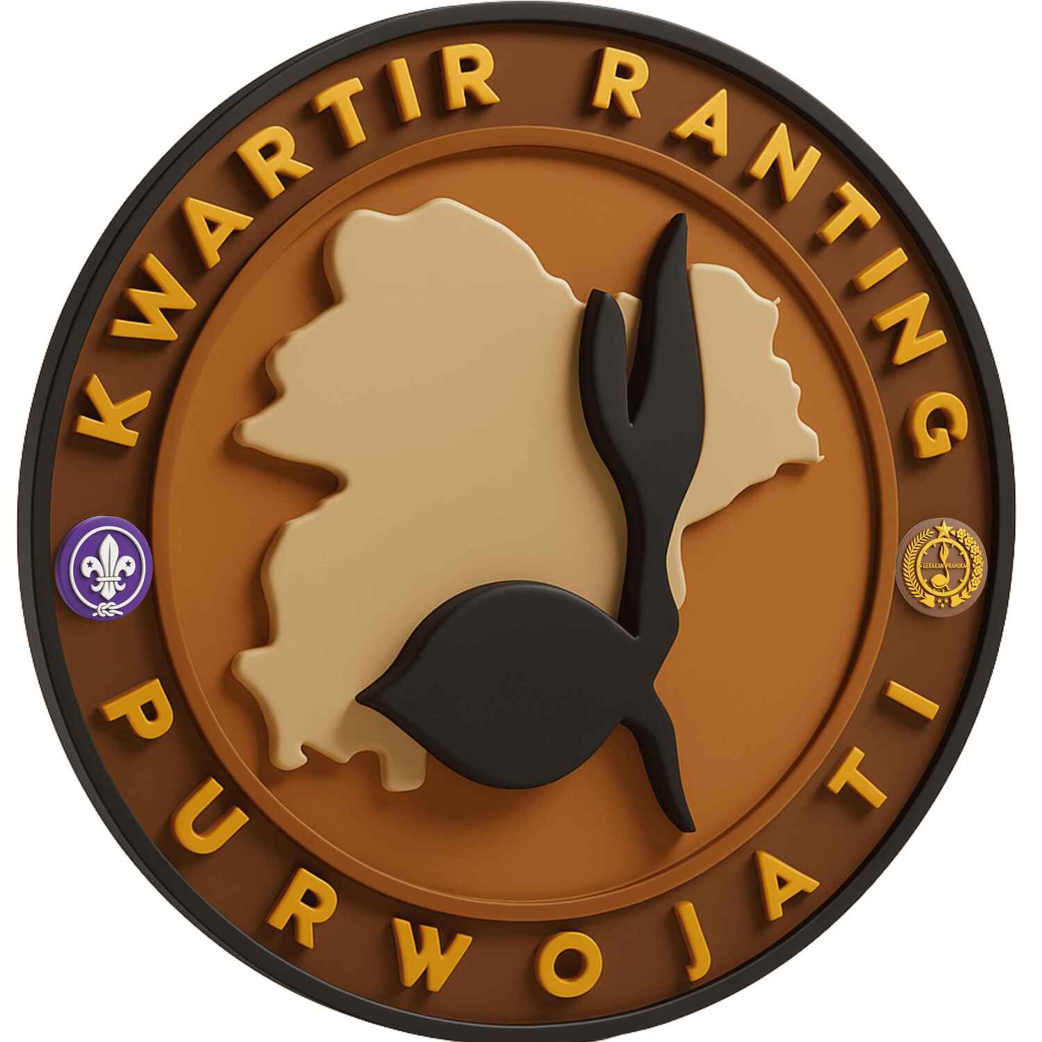 Kwarran Purwojati Rayakan World Scarf Day 2025 dengan Peluncuran Logo 3D Baru