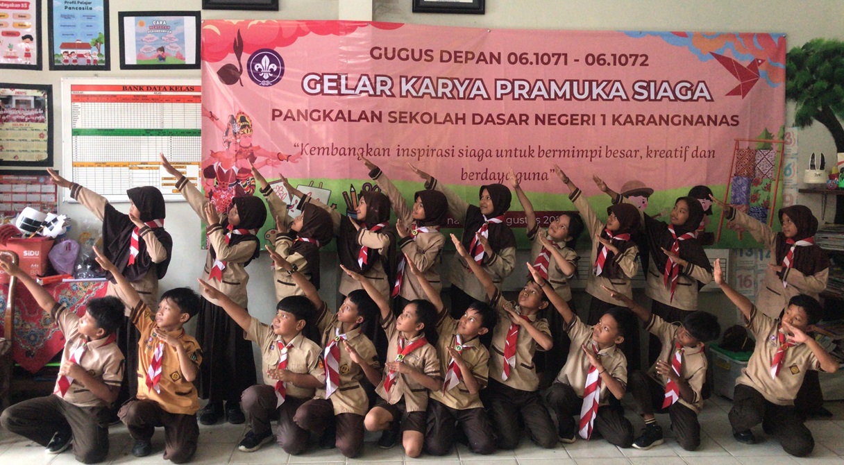 Pramuka Siaga SDN 1 Karangnanas Pamer Karya Kreatif dan Inspiratif