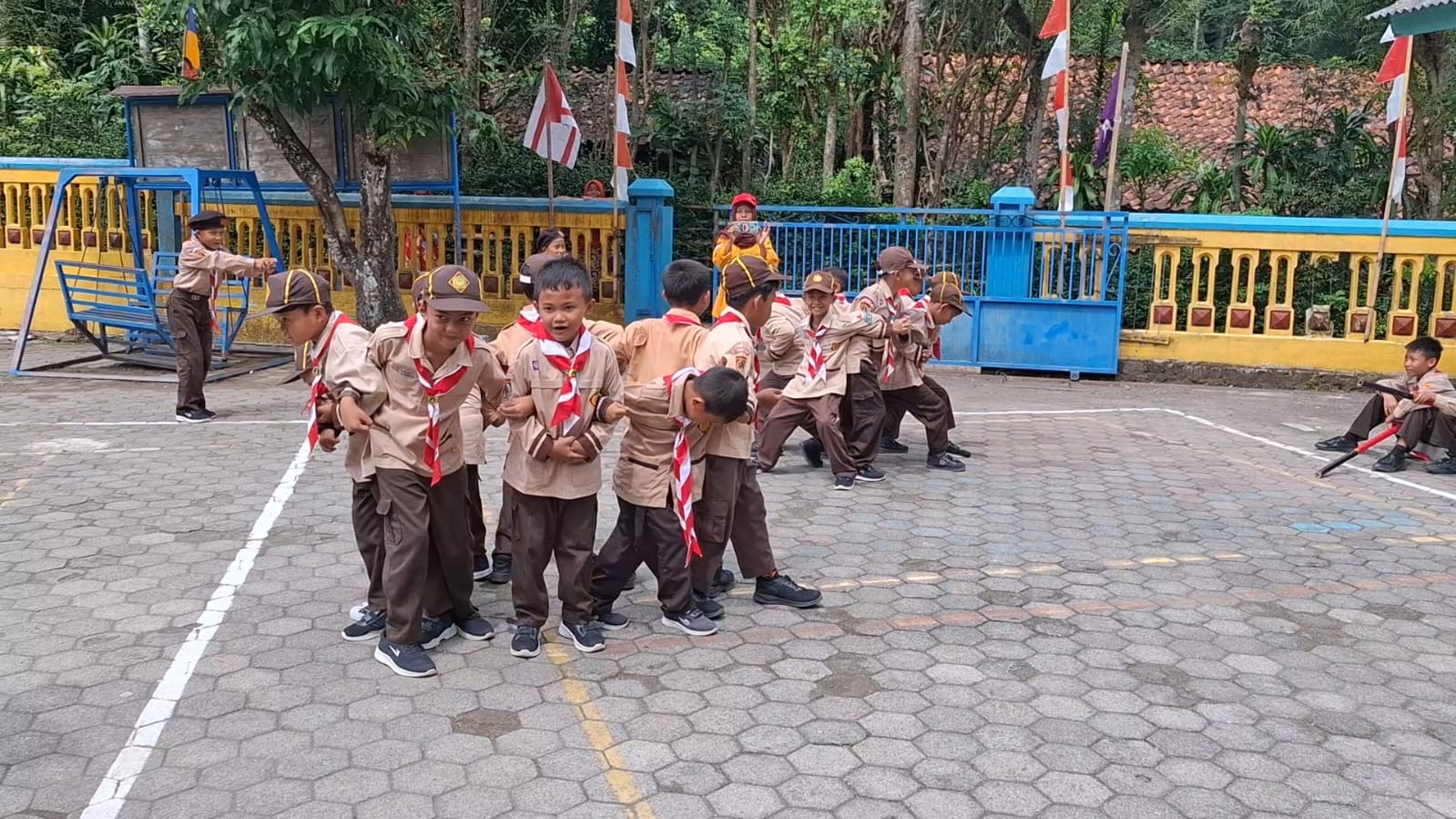 Pramuka Siaga SDN 4 Lumbir Antusias Ikuti PERSARI