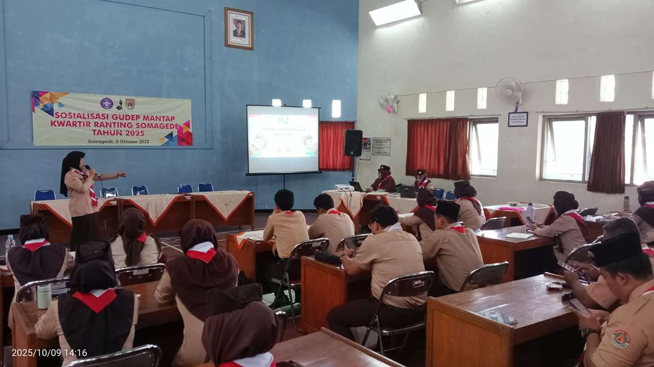 Kwarran Somagede Gelar Sosialisasi Gugus Depan Mantap tahun 2025