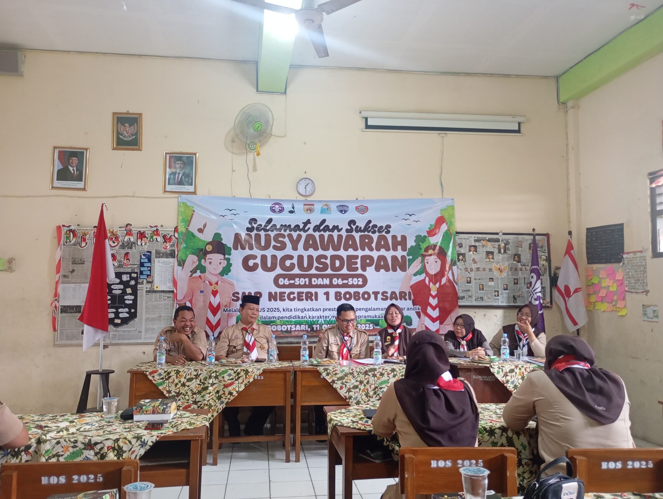 SMP N 1 Bobotsari Gelar Musyawarah Gugus Depan