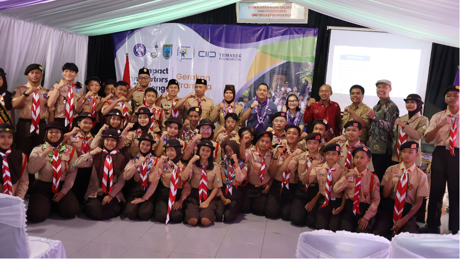 WOSM dan APR Tinjau Program Dialogue For Peace di Kwarcab Kota Salatiga