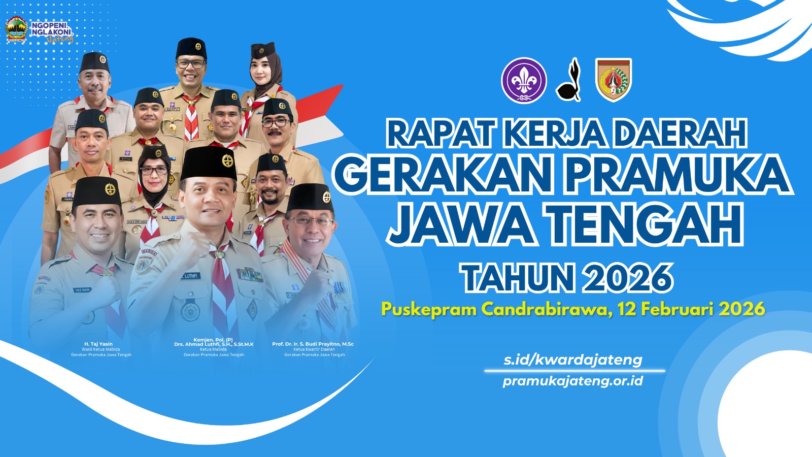 Semangat “Ngopeni, Nglakoni”: 35 Kwarcab dan Kwarda Jawa Tengah Siap Bersinergi dalam Rakerda 2026