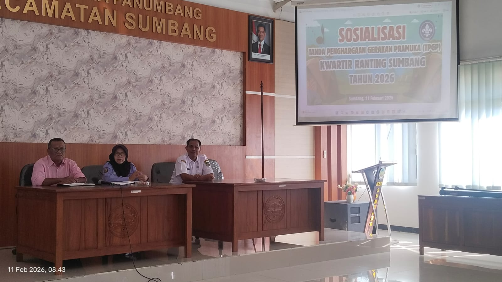 Kwarran Sumbang Genjot Pengusulan TPGP 2026, 24 Pembina SD/MI Ikuti Sosialisasi di Aula Satria Panumbang