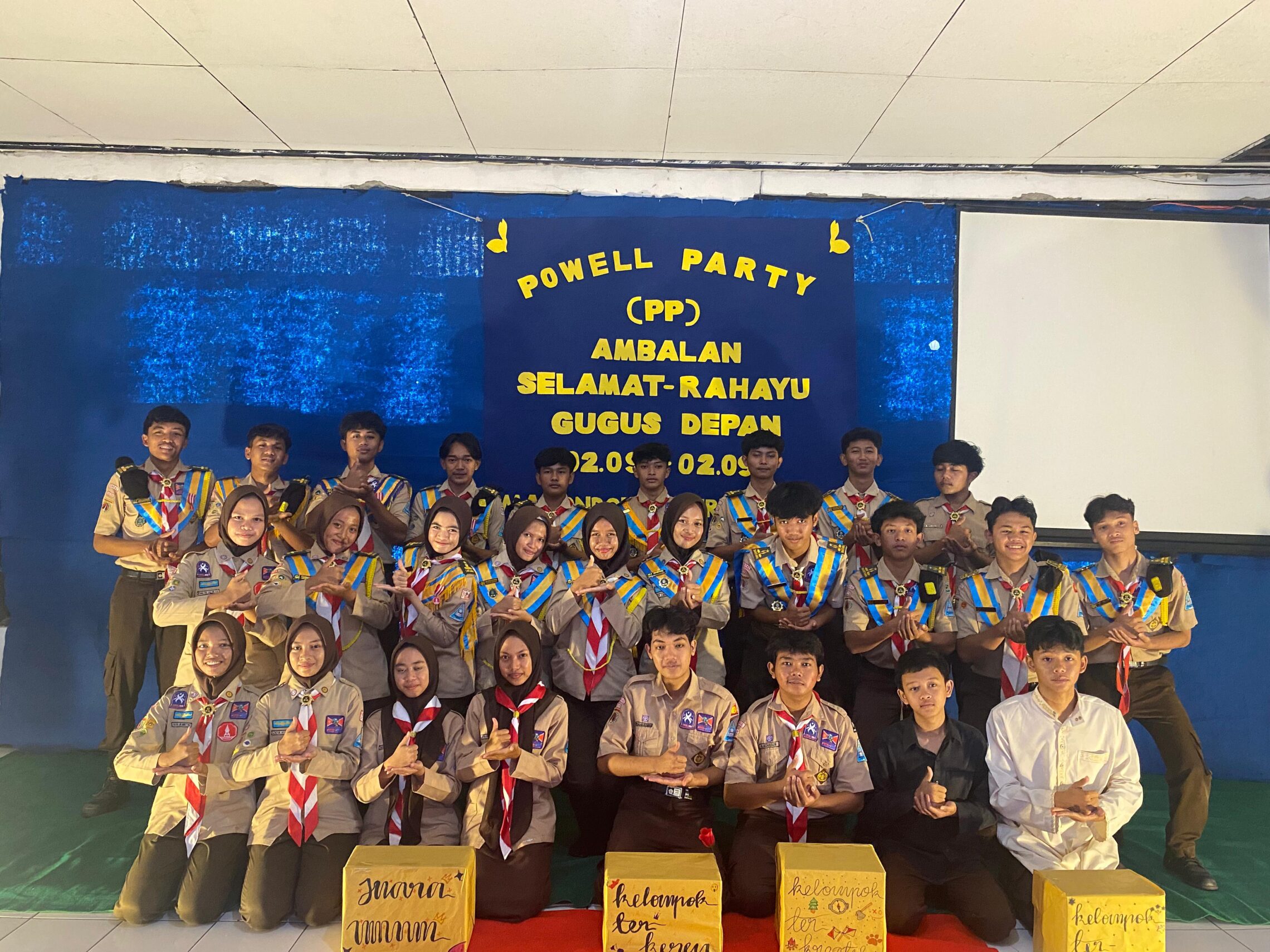 Peringati Hari Bapak Pandu Dunia, Ambalan PMS Kendal Gelar Powell Party 2026