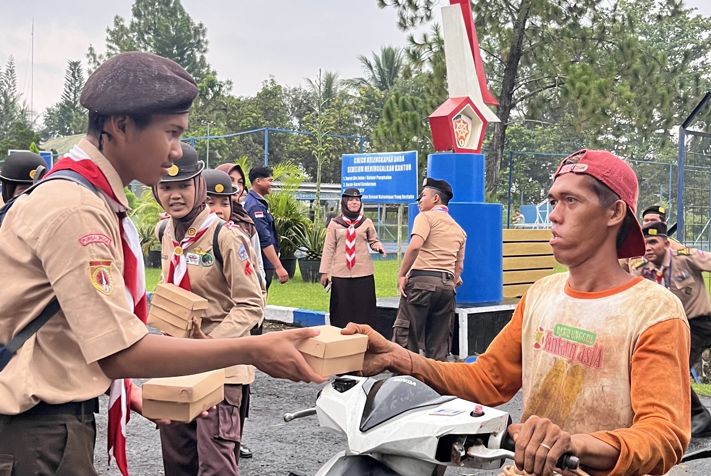 Kebersamaan dalam Ramadan, Forum Saka Se-Kwarcab Purbalingga Gelar Buka Bersama dan Berbagi Takjil