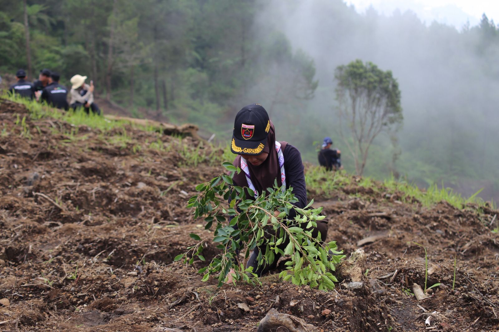 Pramuka Purbalingga Peduli Kelestarian Alam Gunung Malang