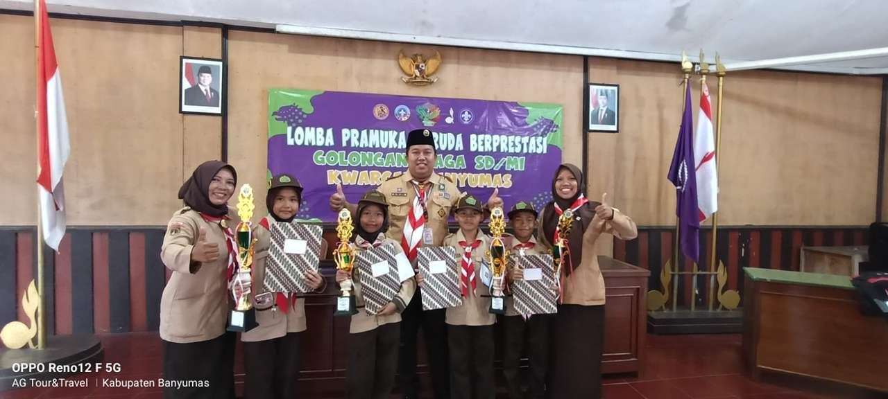 Kwarran Somagede Borong Empat Kejuaraan Lomba Pramuka Garuda Berprestasi Golongan Siaga Tingkat Kwarcab Banyumas Tahun 2026