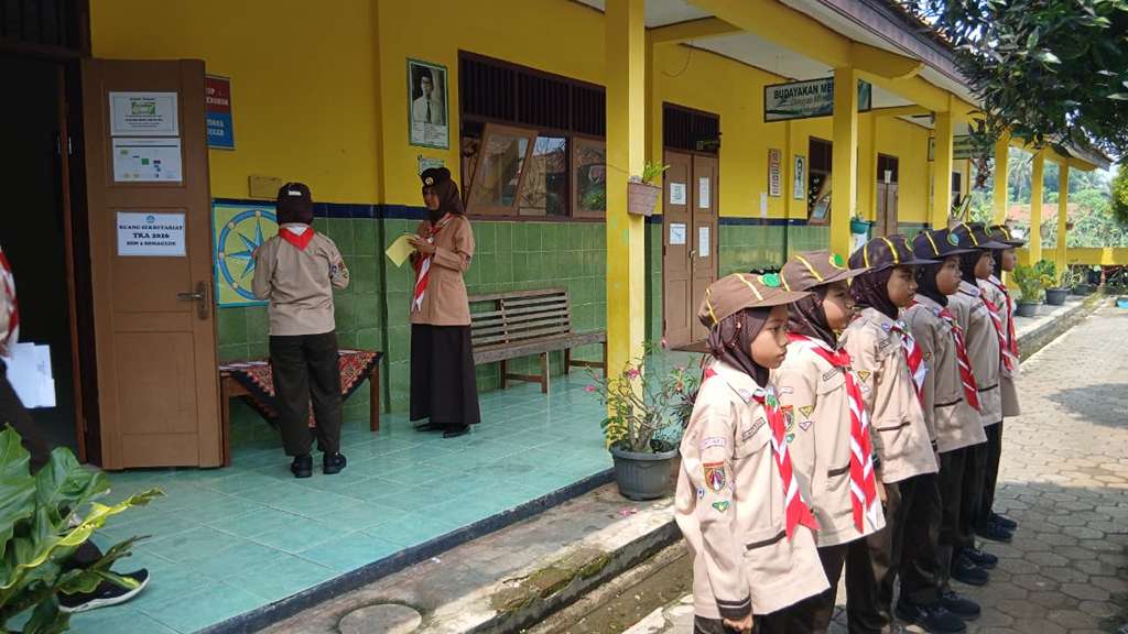 Binamuda Kwarran Somagede Gelar Latihan Bersama Persiapan Akhir Pesta Siaga Cabang Banyumas Tahun 2026