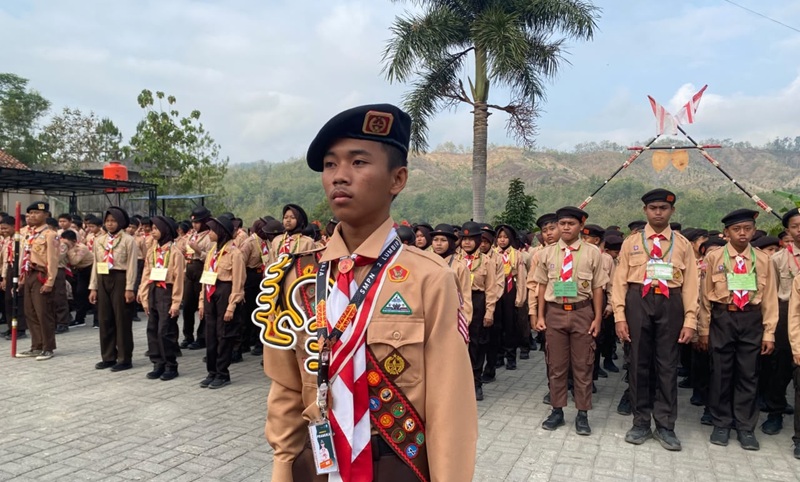 Kobar Semangat 191 Siswa Baru: Kamabigus Hasan Abdullah Resmi Buka Perjusa Gudep SMPN 2 Lumbir 2026