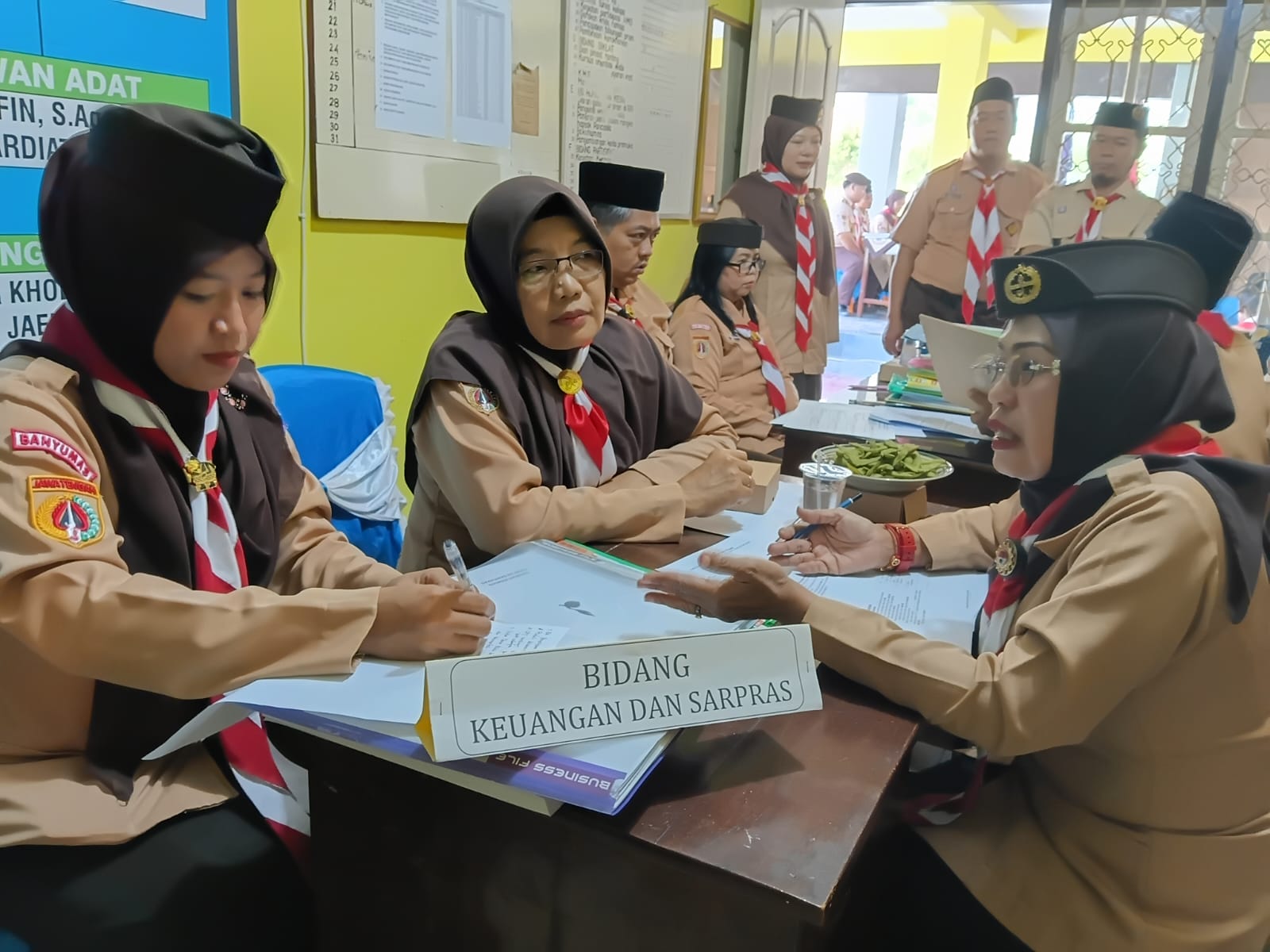 Dorong Pengelolaan Kwarran yang Akuntabel, Kwarcab Banyumas Terjunkan Tim Penilai LKT di Kebasen