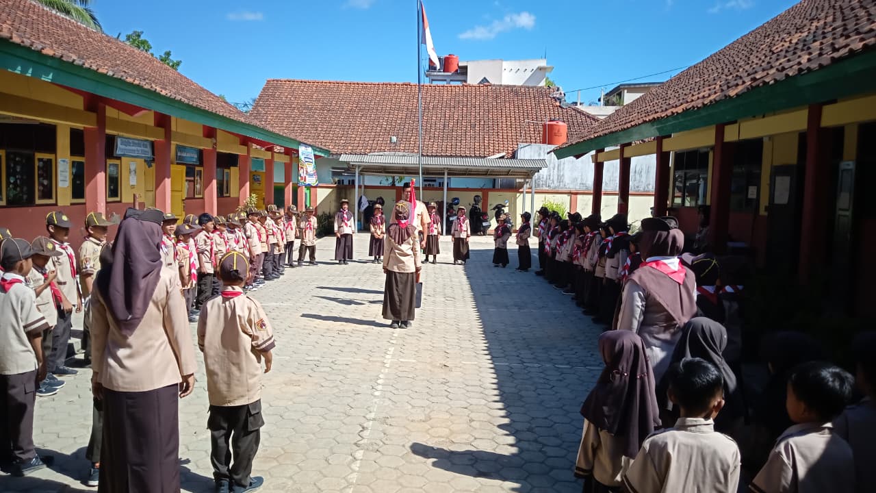 Semangat Baru Kepramukaan! SD Negeri Klapasawit Kwarran Purwojati Sambut 11 Anggota Pramuka Siaga