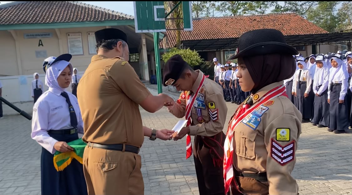 Bikin Bangga! Dua Penggalang SMPN 2 Lumbir Lolos Seleksi, Resmi Dilepas ke Jamnas XII 2026