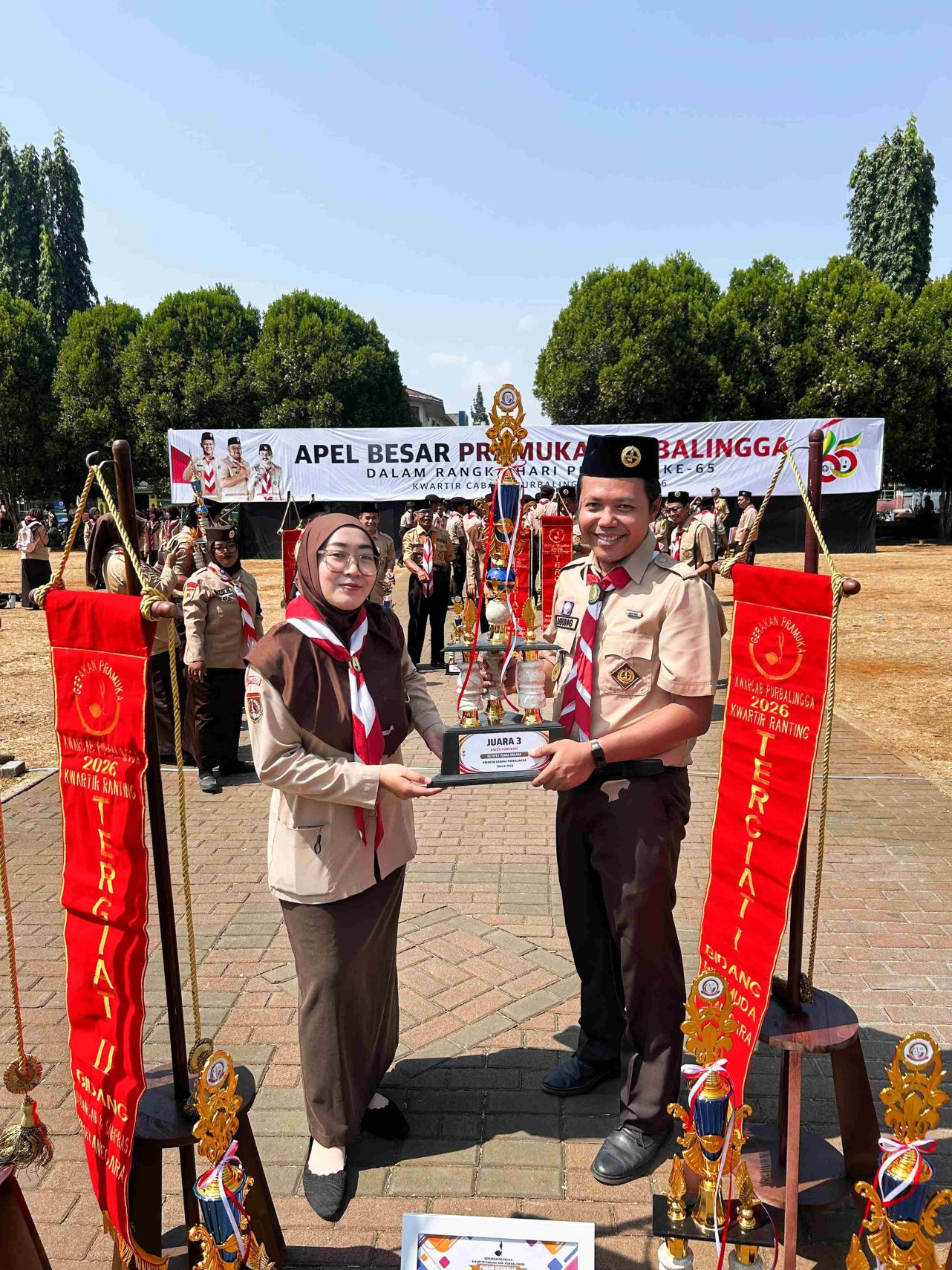 Kertanegara Raih 4 Kejuaraan Estafet Tunas Kelapa Tahun 2026