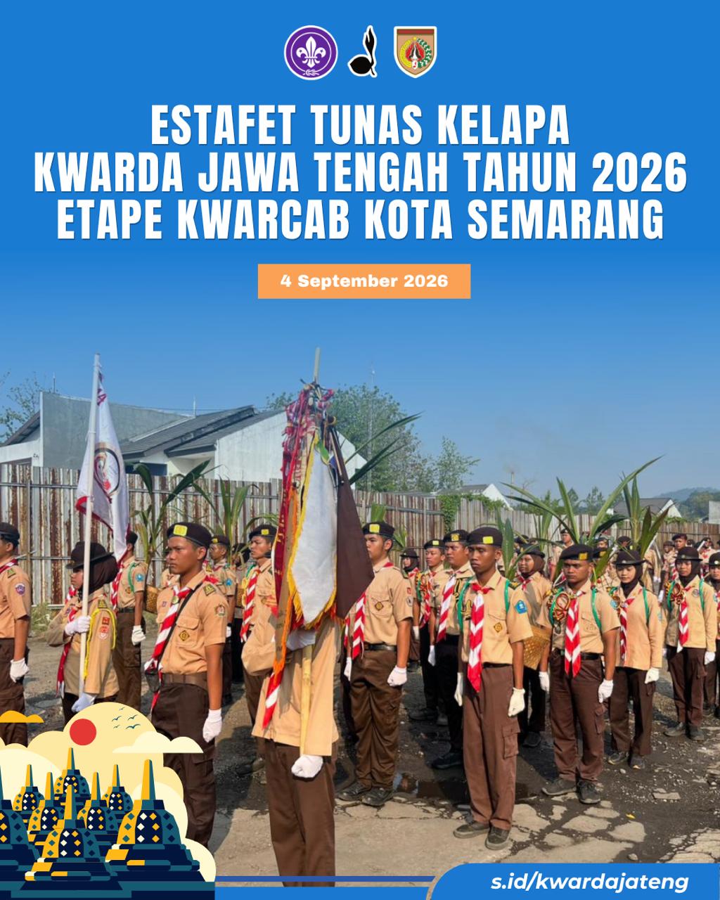 Estafet Tunas Kelapa Tahun 2026: Bergerak Bersama Mewarnai Perbedaan Bangsa