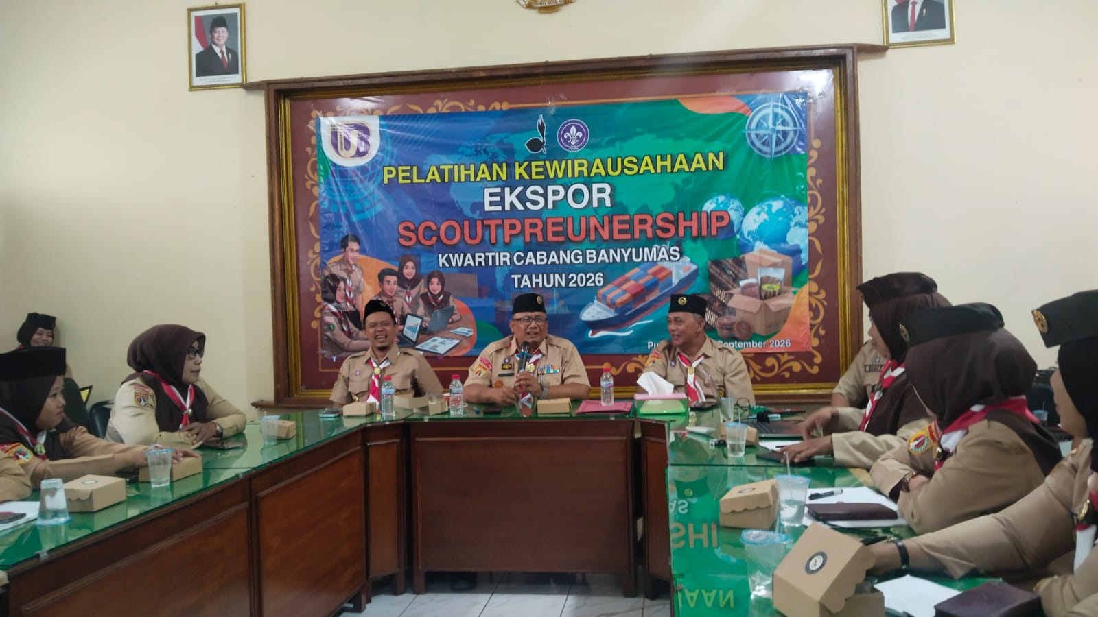 Tingkatkan Kompetensi Pengelolaan Usaha, Kwarran Purwojati Delegasikan Pengurus Ikuti Pelatihan Eksportir