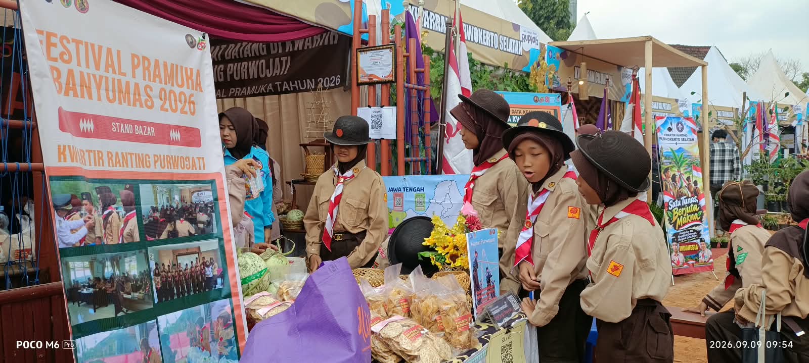 Stand 35 Kwarran Purwojati Ramaikan Festival Pramuka Banyumas 2026